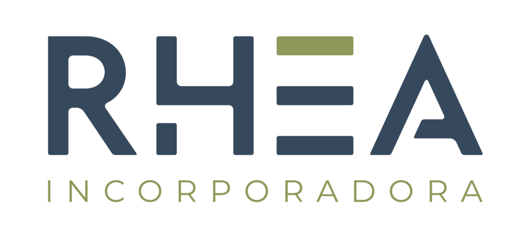 Logo da empresa Incorporadora RHEA sem fundo